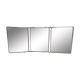Old triptych mirror