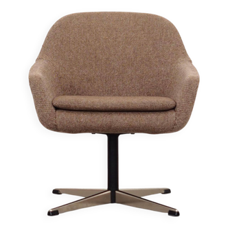 Brown armchair, Danish design, 1970s, production: Denmark
