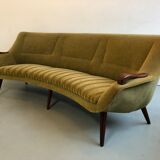 Fifties curved sofa