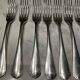 Set of 22 Christofle Japan model cutlery.