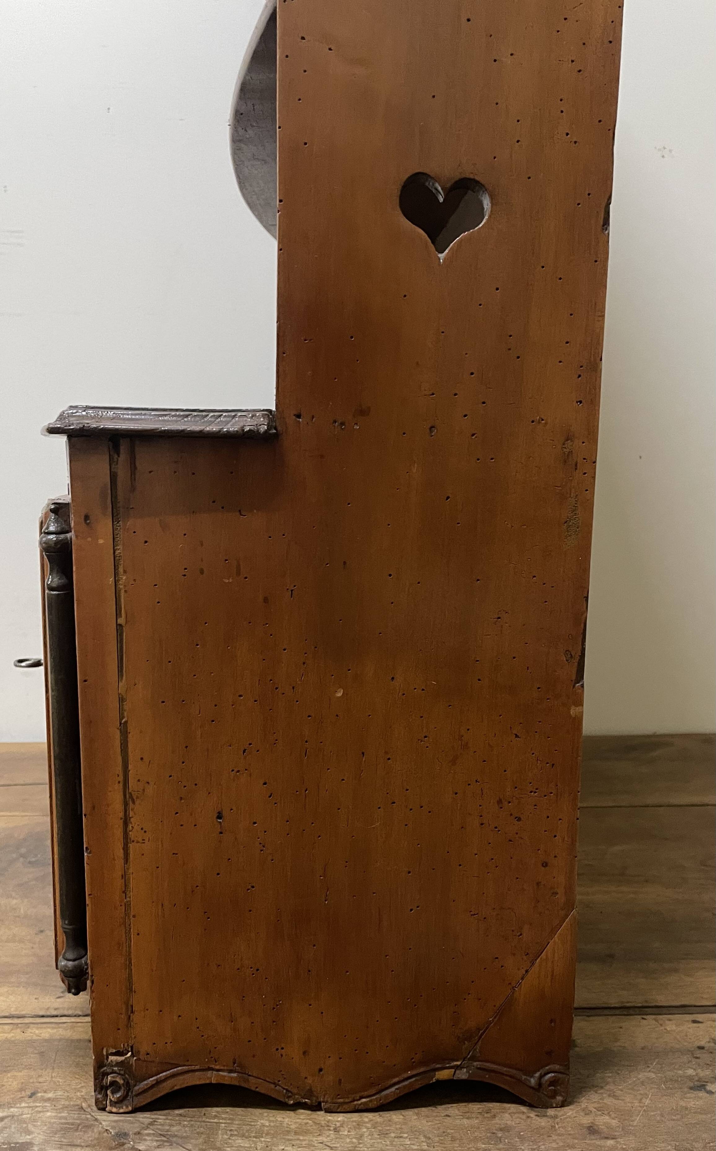 Small Hanging Dresser in Cherry Wood from the 19th Century