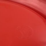Sergio Asti, mod.4635 red ashtray / catchall, Kartell Italy 1967
