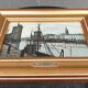 Vintage reproduction Bernard Buffet La Rochelle, the 3 towers