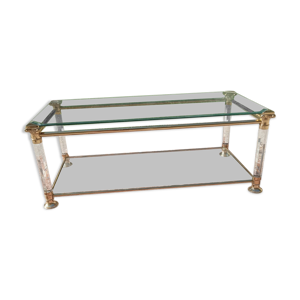 Table de salon en verre