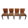 Chaises de salle à manger de style Art Déco par Jindrich Halabala