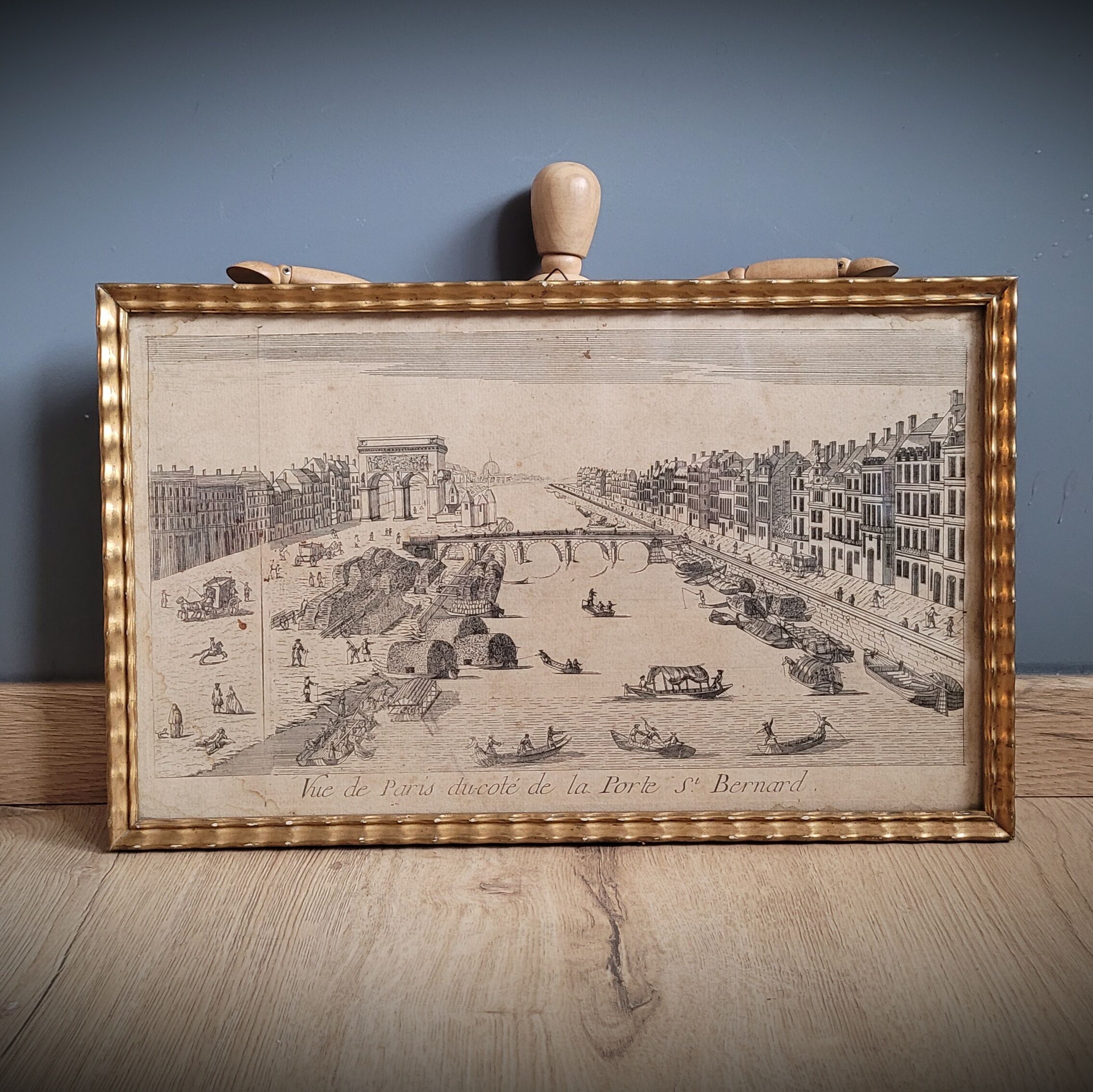 Illustration paris porte bernard