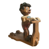 Pinocchio on scooter