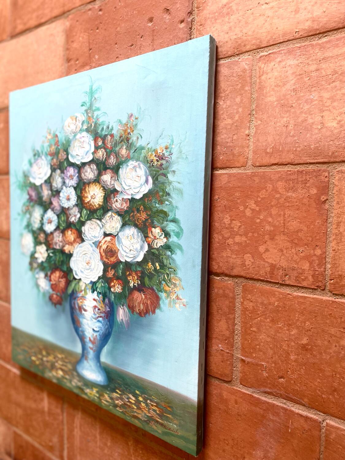 Vintage oil on canvas
