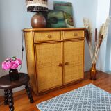 Rattan buffet