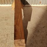 Artisanal oak beam entrance bench