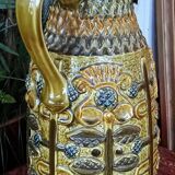 Antique large West Germany ceramic pitcher