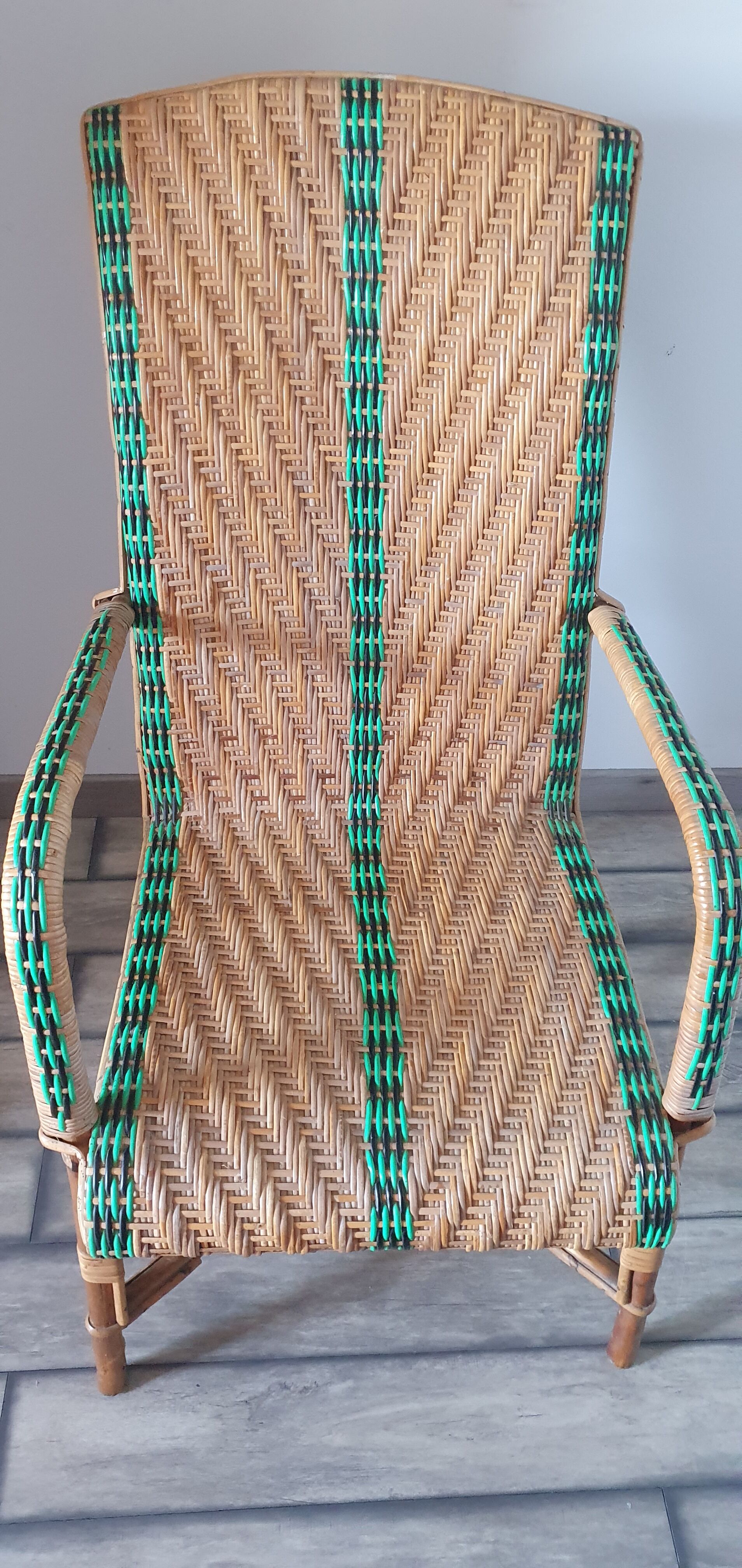 Fauteuil en rotin