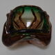 Mid-century Ashtray from Metallurgical Glass,by Glasswork Novy Bor,1960's.