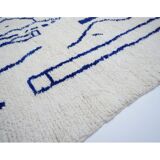 Tapis berbère coloré 278x219cm