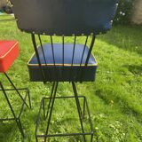 1950s Eiffel Bar Chairs in the Style of Frederick Weinberg - Set of 6