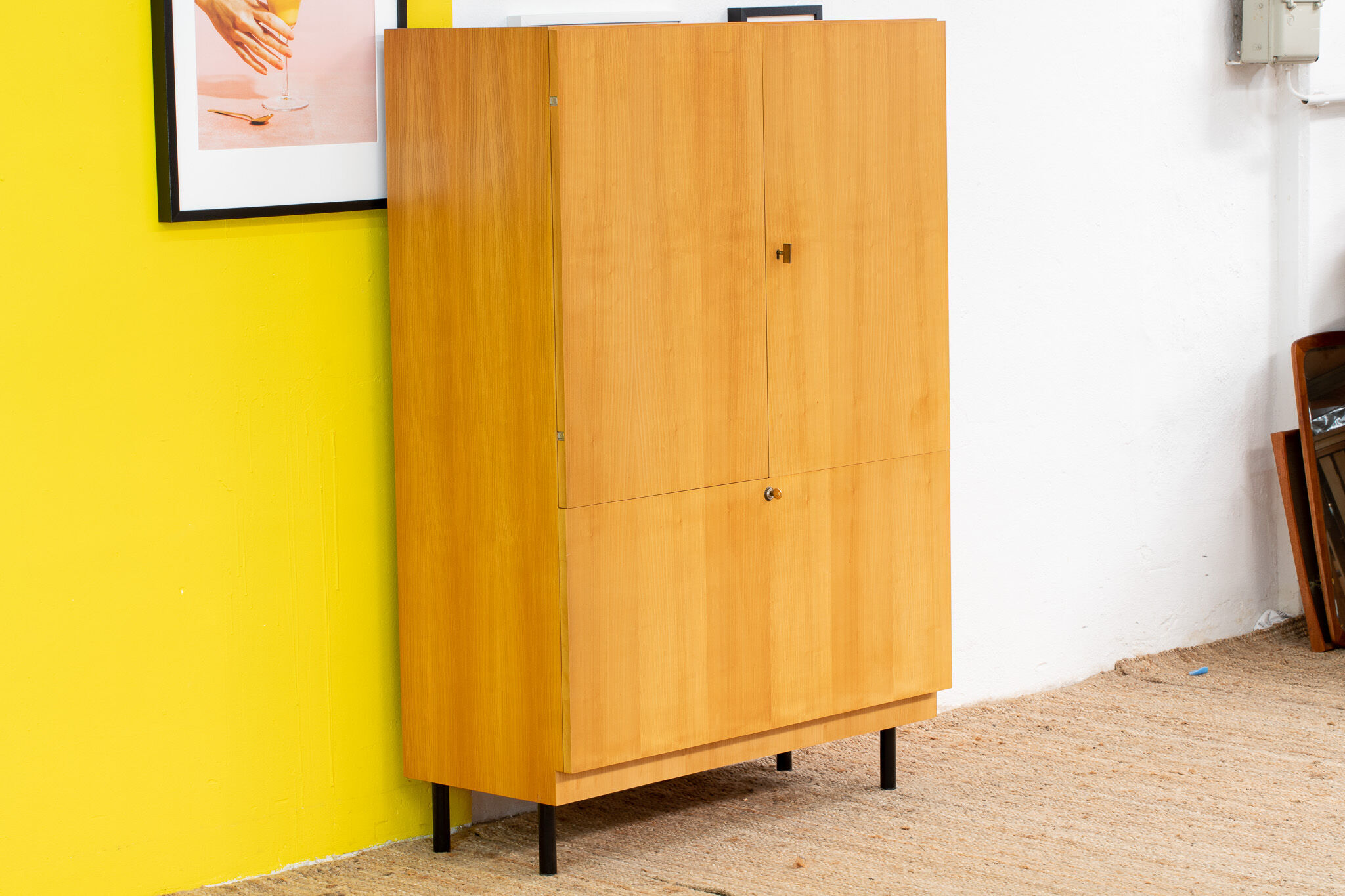 Vintage scandinavian wardrobe