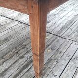 Old wooden table - (farm? Drapery?)
