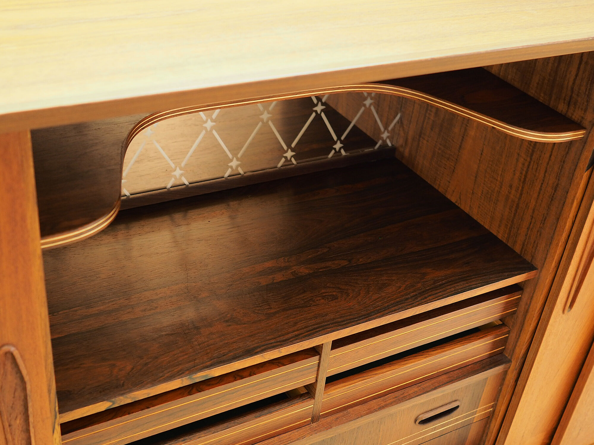 Highboard teak, Danish design, 70's