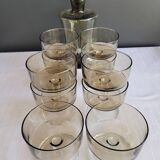 Glasses and carafe