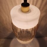 Vintage glass hanging lamp