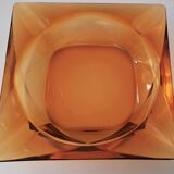 Echotray pocket tray with faceted amber glass