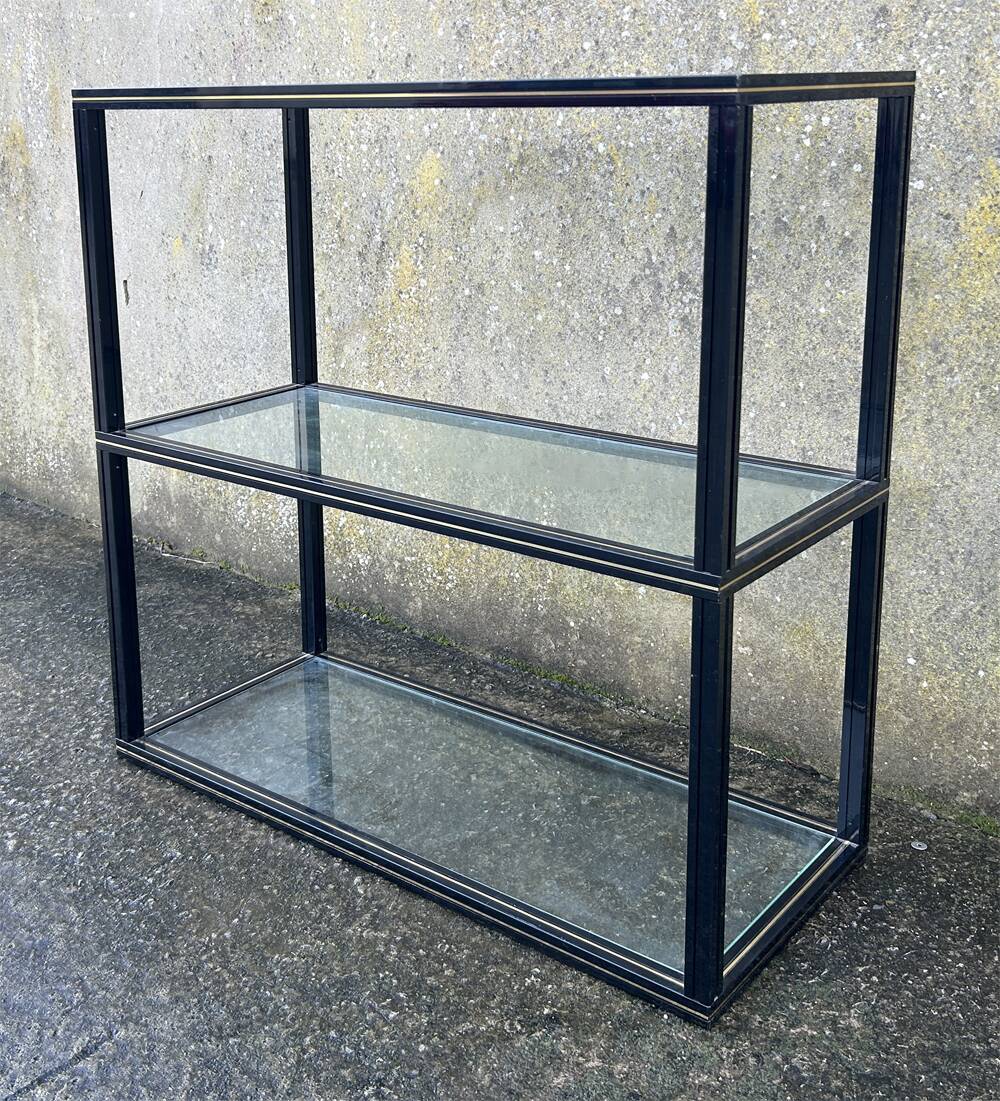 Pierre Vandel open shelf, Hollywood Regency model, vintage, 70s