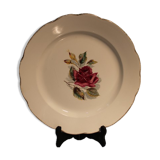 Plat oval "Faience de Gien" 1960
