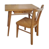 Desk and chair child baumann 1950