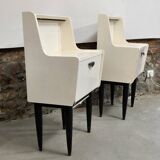 Paire de tables de chevet