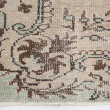 4x7 classic floral vintage tapis rug, 211x125cm