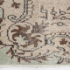 4x7 classic floral vintage tapis rug, 211x125cm