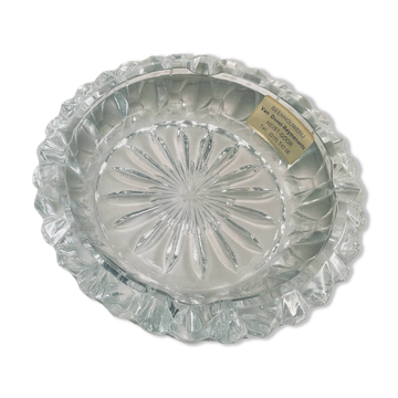 Vintage crystal pocket vases
