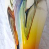 Tony Henri multicoloured glass vase