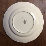 Lunéville earthenware plate