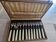 Service of 12 dessert forks with ivory handles.