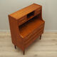 Secrétaire en teck, design danois, années 1970, production: Danemark