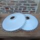 2 vintage opaline suspensions