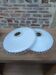 2 vintage opaline suspensions