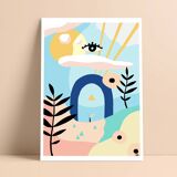 Art print “awakening” a4