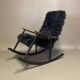 Scandinavian rocking chair design 1950.