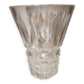 vase en cristal taillé de Saint-louis époque années 70