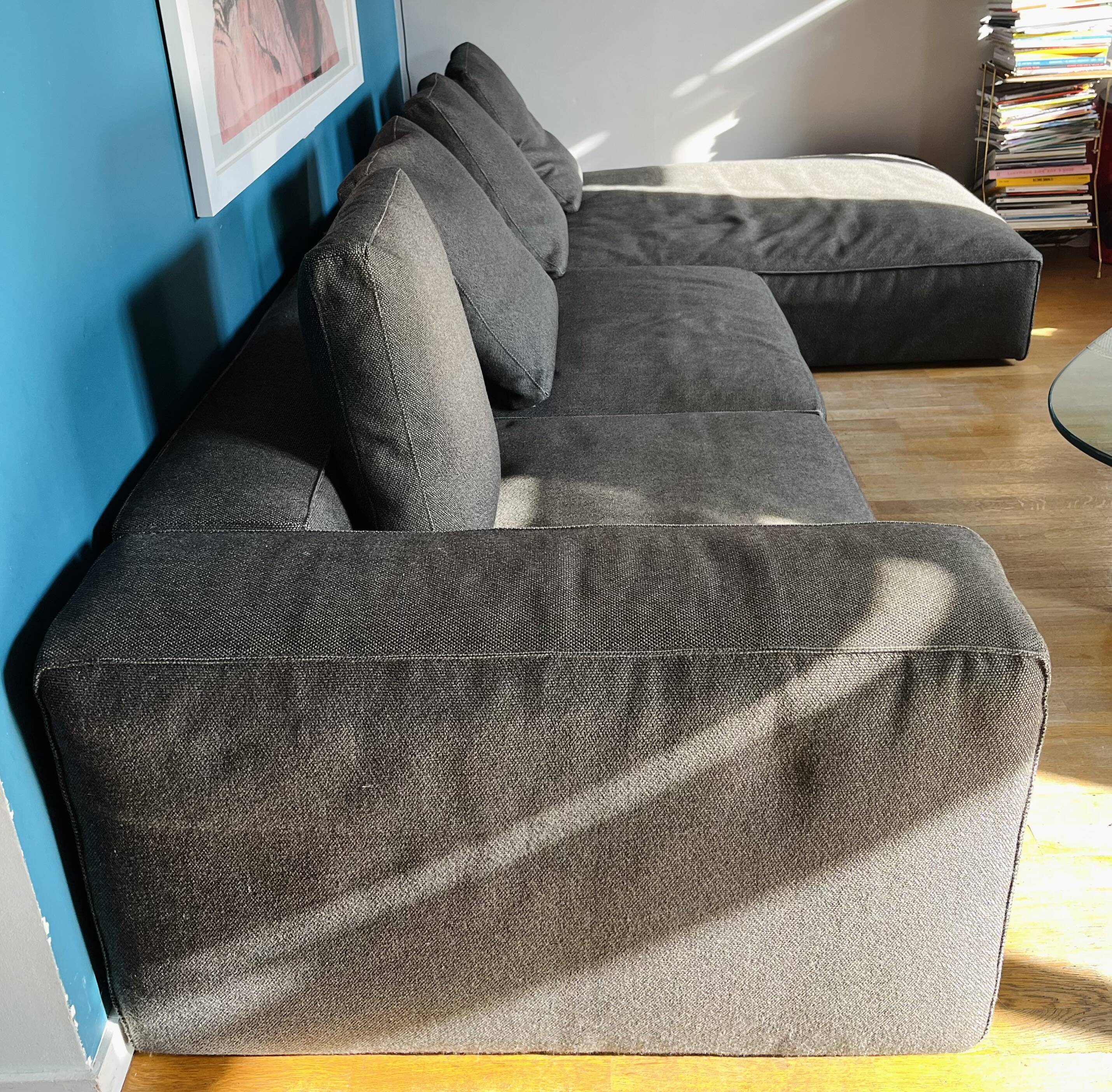 Nils Ligne Roset sofa and chaise longue