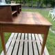 Antique solid wood desk