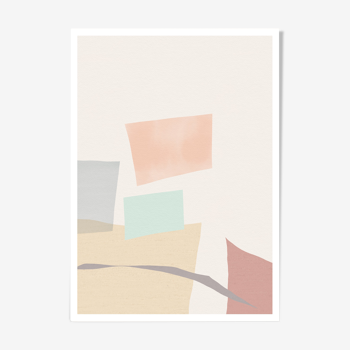 Rosme abstract print