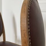 Set of 2 antique Baumann bistro chairs