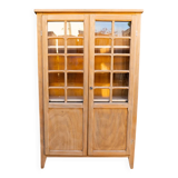 Parisian glass-fronted cabinet