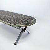 Vintage mid-century mosaic coffee table