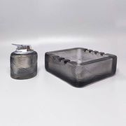 1970s Gorgeous Smoking Set by Sergio Asti for Arnolfo di Cambio. Made in It