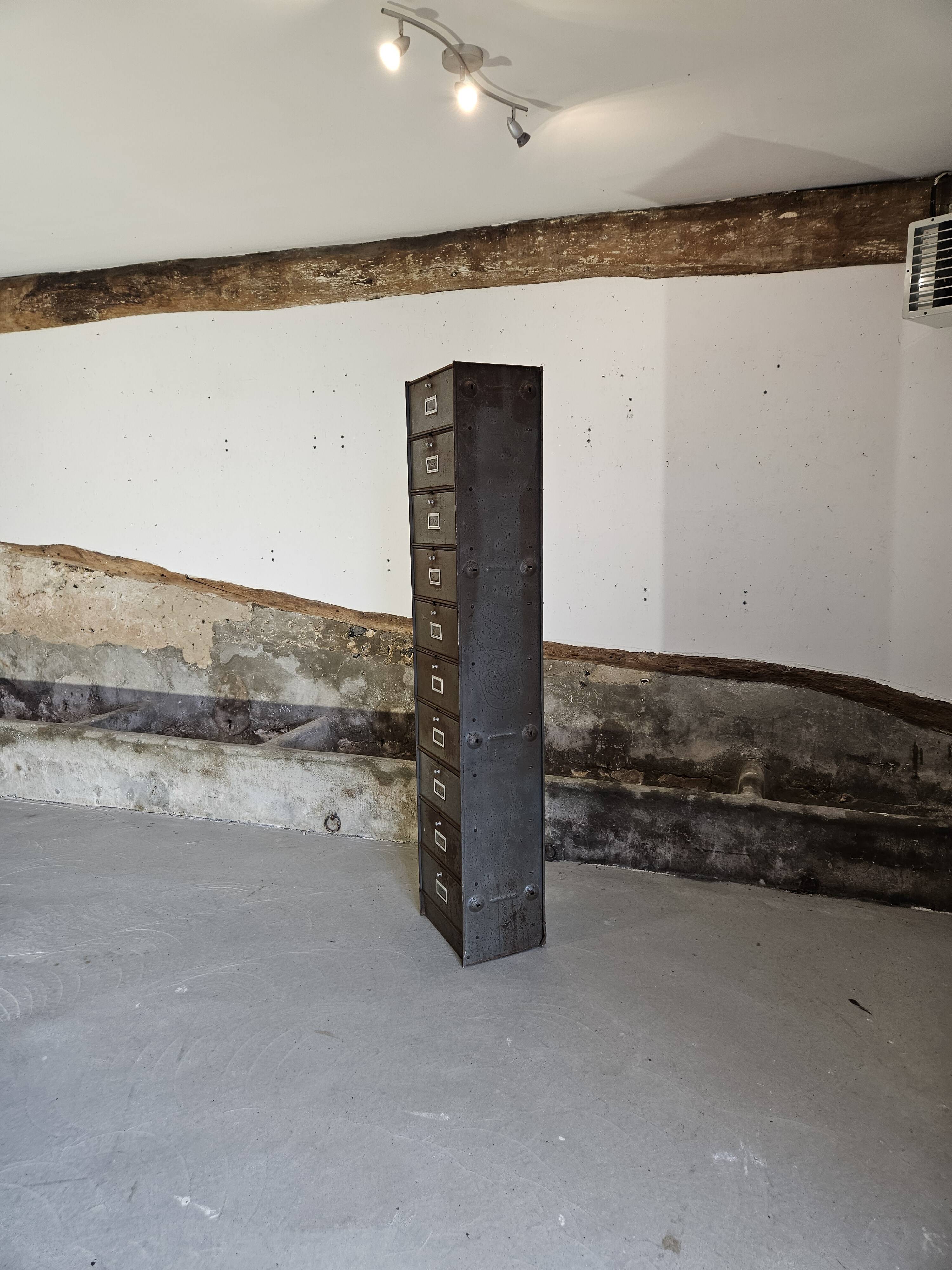 Column furniture with flaps Ronéo 1950 1960