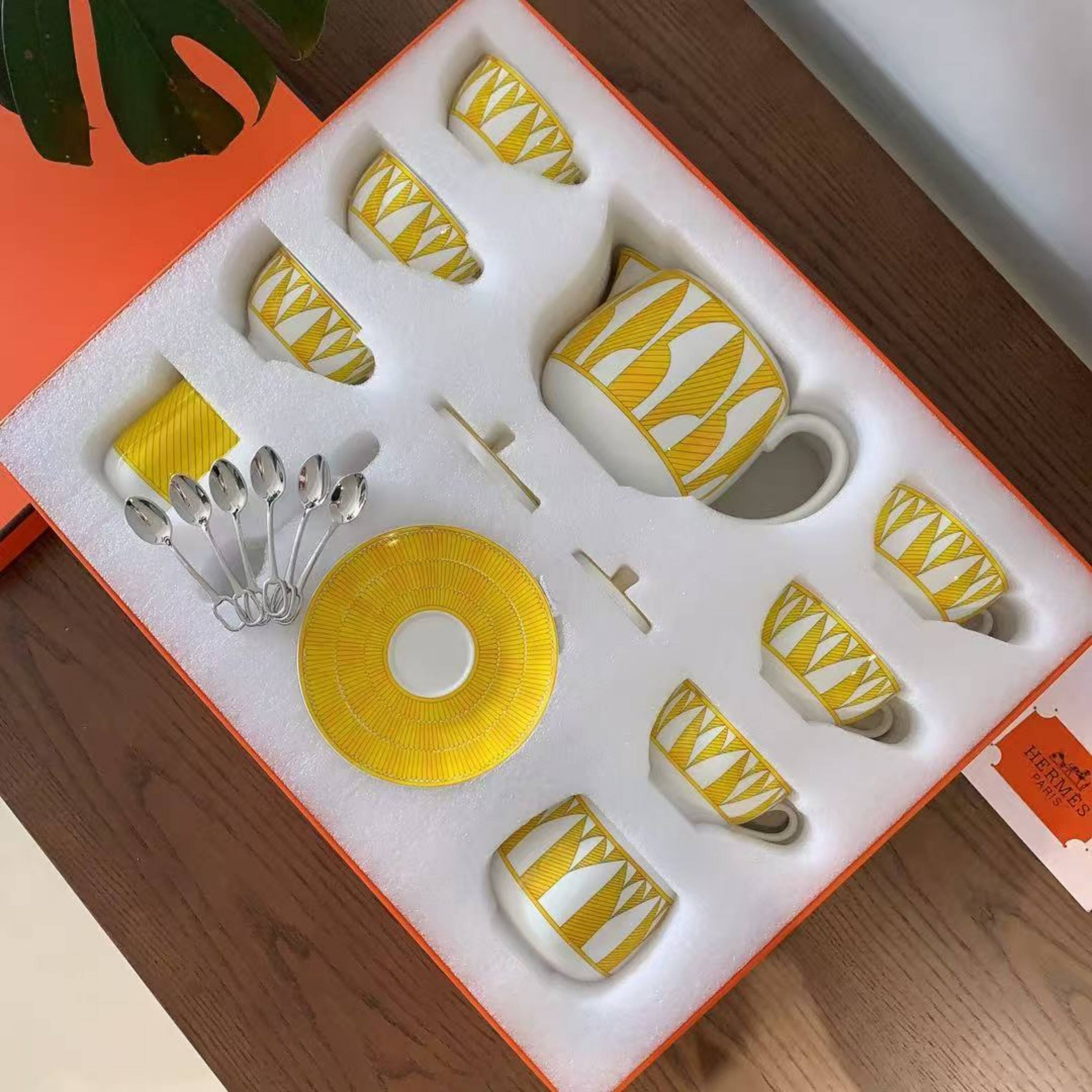 Soleil D’Hermès Series Tea Set (15)